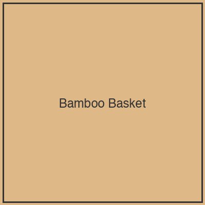 Bamboo Basket